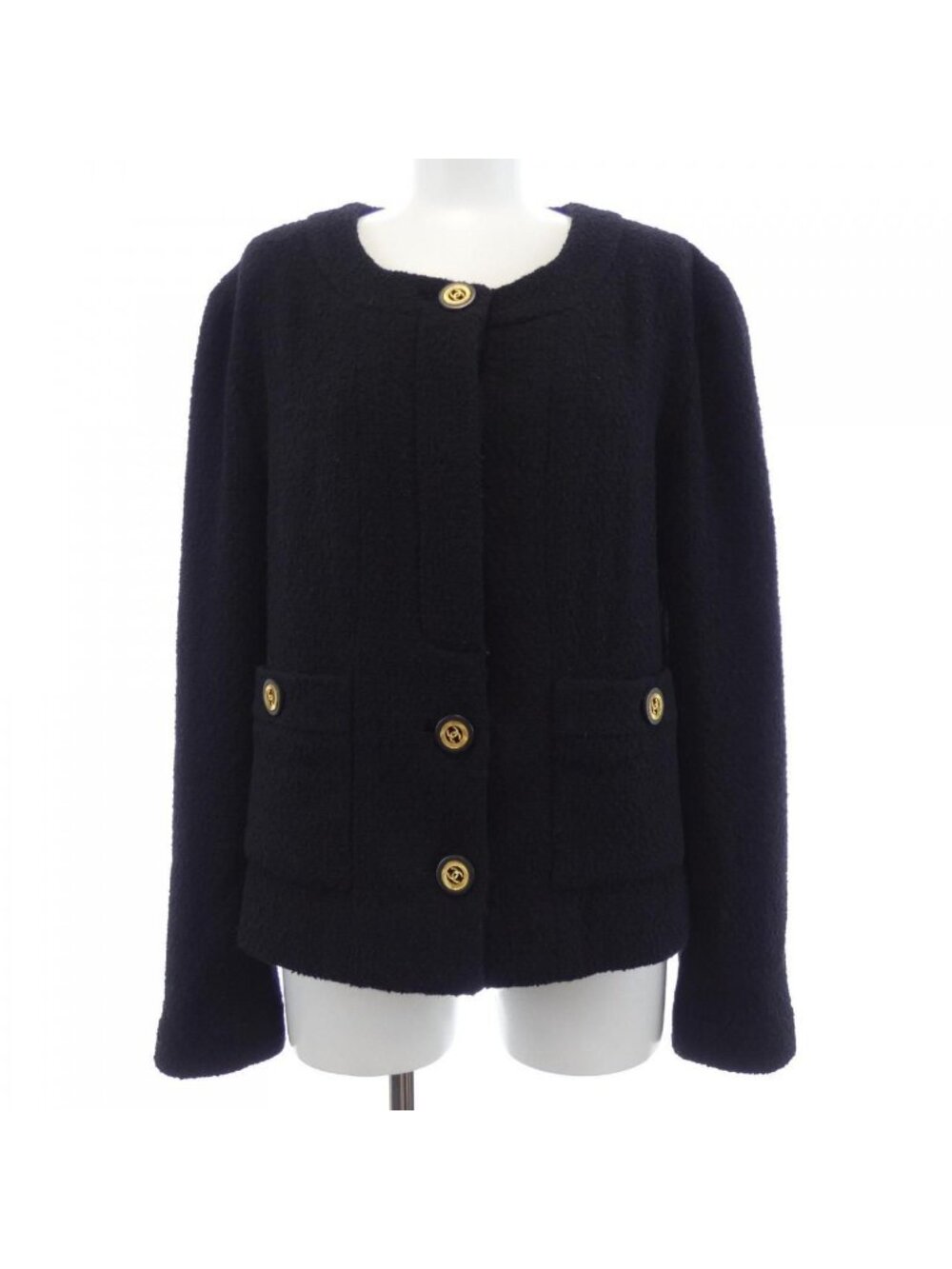 Chanel Vintage Collarless Jacket